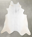 Light Grey XX-Large Brazilian Cowhide Rug 7'4"H x 7'2"W #A53605 by Hudson Hides