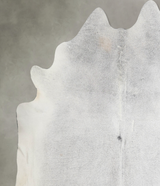 Medium Grey XX-Large Brazilian Cowhide Rug 7'4"H x 6'11"W #A53608 by Hudson Hides
