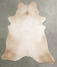 Palomino X-Large Brazilian Cowhide Rug 7'5"H x 6'8"W #A53609 by Hudson Hides