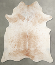 Light Caramel XX-Large Brazilian Cowhide Rug 7'11"H x 6'8"W #A53621 by Hudson Hides