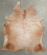 Light Caramel XX-Large Brazilian Cowhide Rug 8'2"H x 6'5"W #A53625 by Hudson Hides