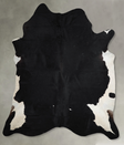 Black and White XX-Large Brazilian Cowhide Rug 8'9"H x 7'6"W #A53626 by Hudson Hides