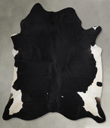 Black and White XX-Large Brazilian Cowhide Rug 8'9"H x 7'6"W #A53626 by Hudson Hides