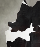 Chocolate and White XX-Large Brazilian Cowhide Rug 8'10"H x 7'4"W #A53629 by Hudson Hides