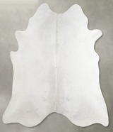 Light Grey X-Large Brazilian Cowhide Rug 6'9"H x 6'5"W #A53635 by Hudson Hides