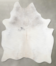 Medium Grey X-Large Brazilian Cowhide Rug 7'10"H x 6'3"W #A53638 by Hudson Hides