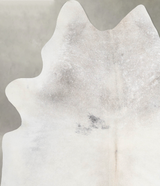 Medium Grey X-Large Brazilian Cowhide Rug 7'10"H x 6'3"W #A53638 by Hudson Hides
