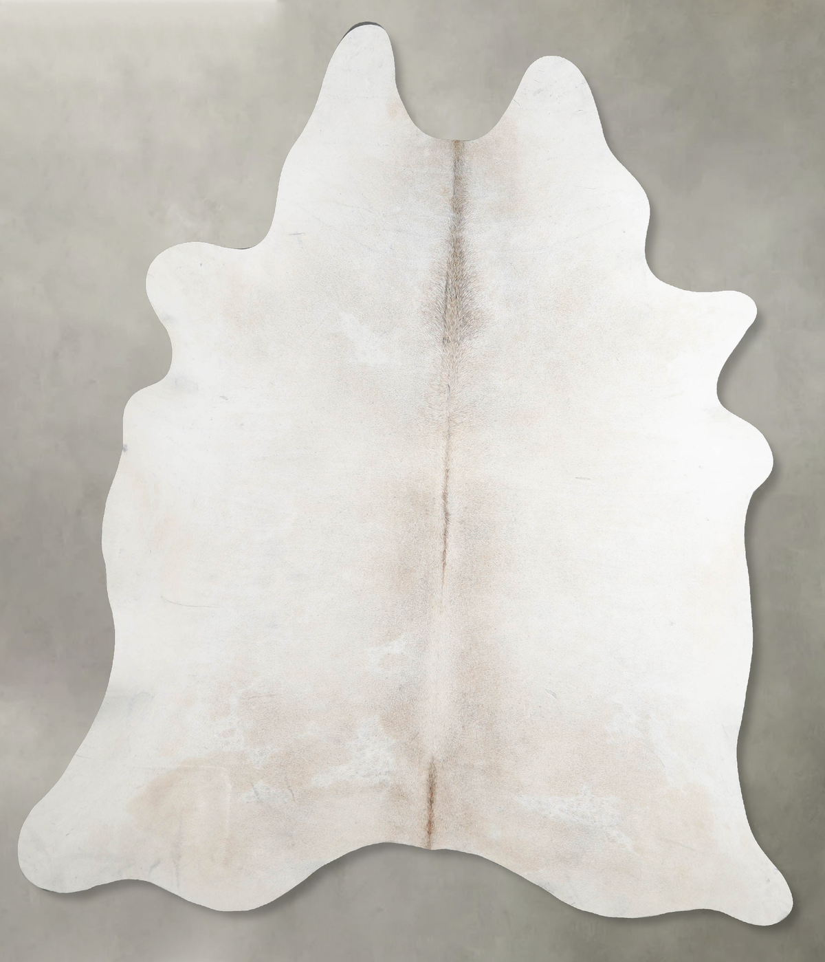 Grey with Beige Cowhide Rug #A53639