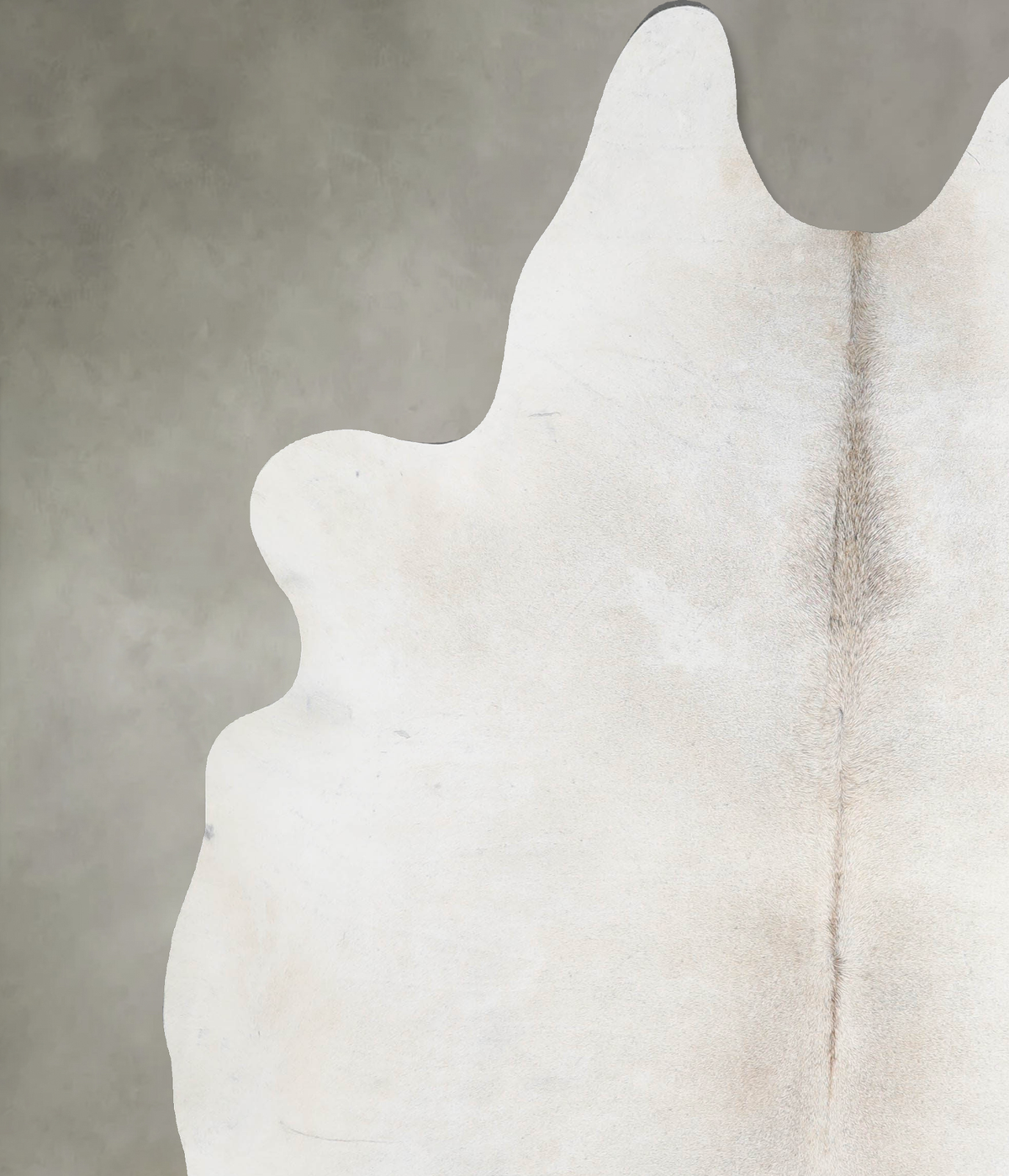 Grey with Beige X-Large Brazilian Cowhide Rug 7'8"H x 6'1"W #A53639 by Hudson Hides