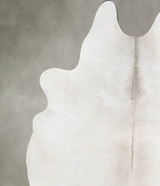 Grey with Beige X-Large Brazilian Cowhide Rug 7'8"H x 6'1"W #A53639 by Hudson Hides