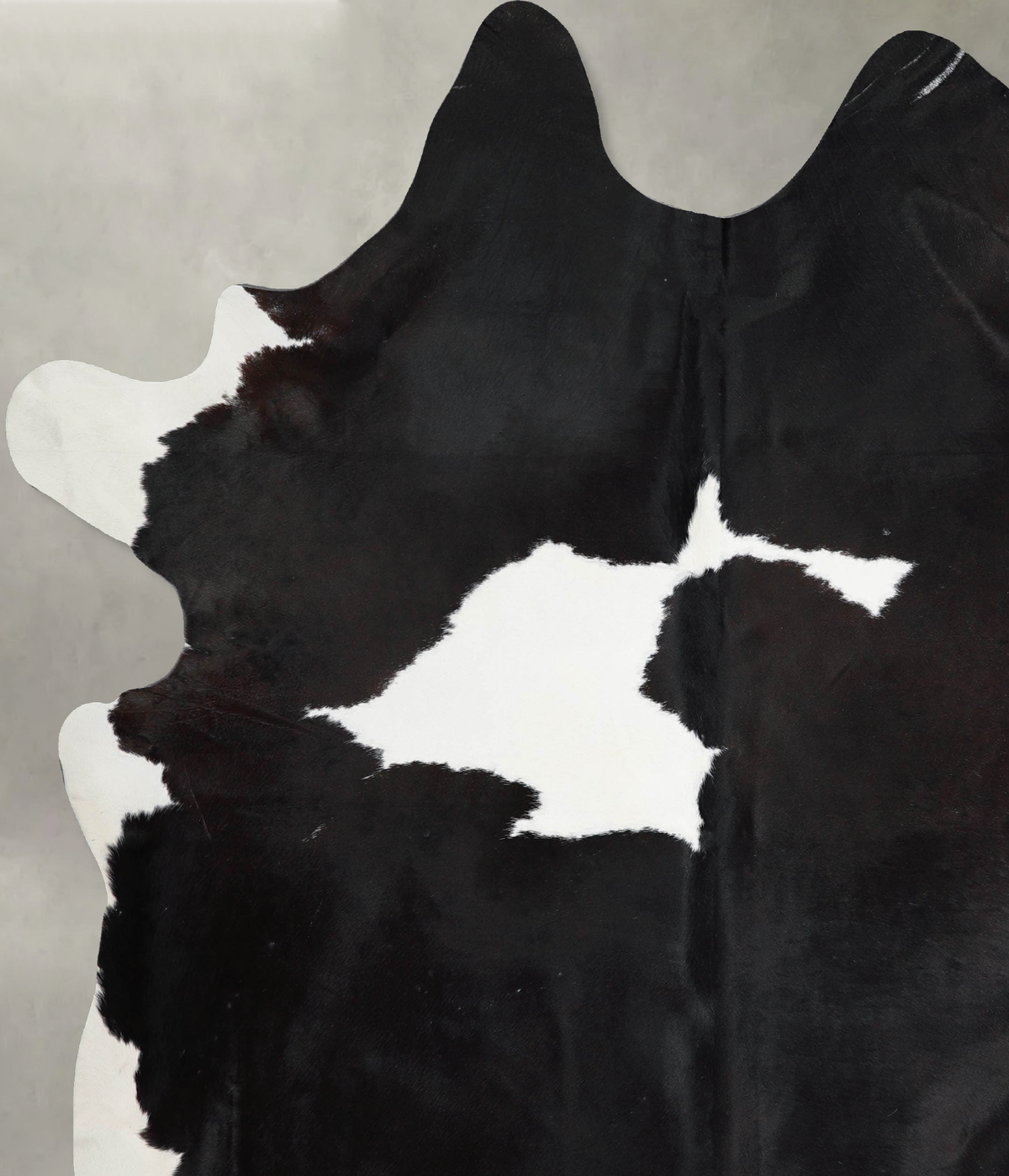 Black and White XX-Large Brazilian Cowhide Rug 8'3"H x 6'9"W #A53642 by Hudson Hides