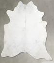 Light Grey X-Large Brazilian Cowhide Rug 7'2"H x 7'0"W #A53650 by Hudson Hides