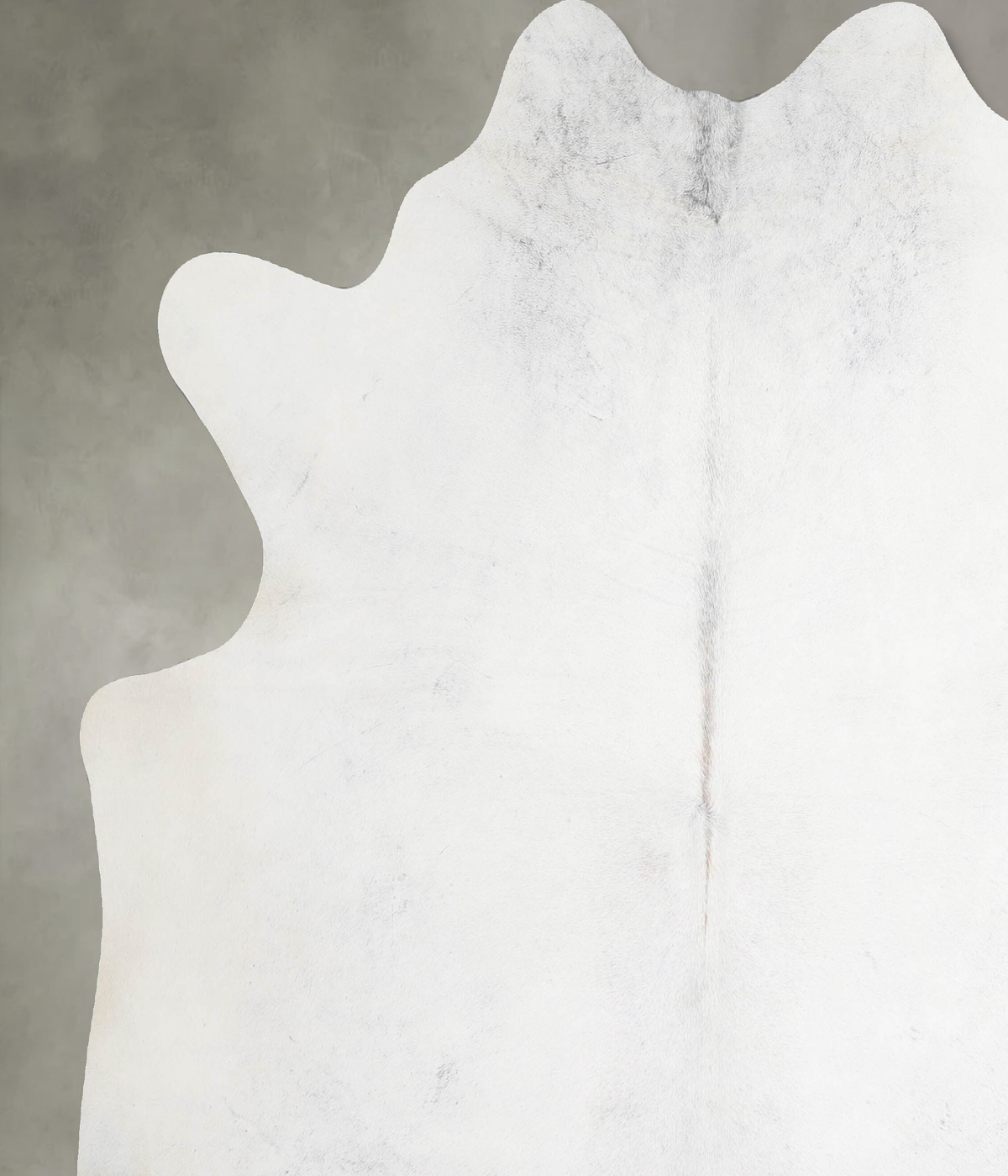 Light Grey X-Large Brazilian Cowhide Rug 7'2"H x 7'0"W #A53650 by Hudson Hides