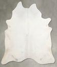 Light Grey X-Large Brazilian Cowhide Rug 7'4"H x 6'6"W #A53654 by Hudson Hides