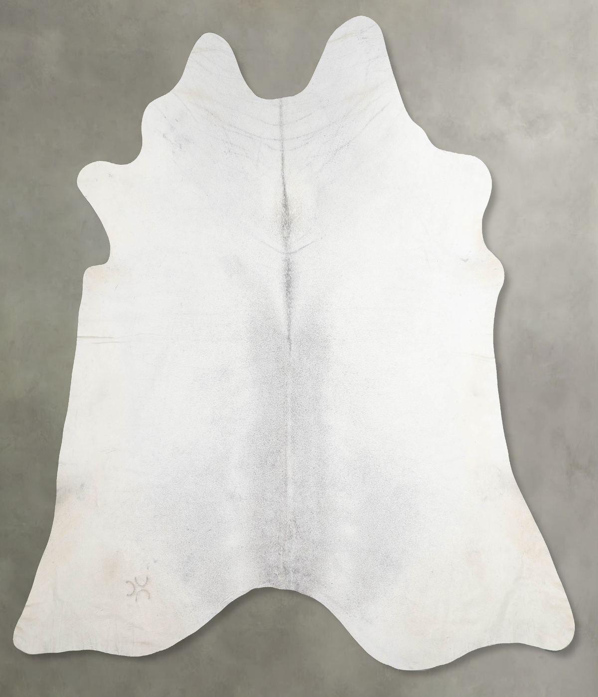 Light Grey Cowhide Rug #A53655