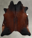 Warm Caramel X-Large Brazilian Cowhide Rug 7'3"H x 6'8"W #A53664 by Hudson Hides