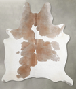 Light Caramel X-Large Brazilian Cowhide Rug 7'7"H x 6'1"W #A53665 by Hudson Hides