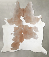Light Caramel X-Large Brazilian Cowhide Rug 7'7"H x 6'1"W #A53665 by Hudson Hides