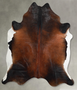Warm Caramel X-Large Brazilian Cowhide Rug 7'5"H x 6'9"W #A53667 by Hudson Hides
