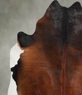Warm Caramel X-Large Brazilian Cowhide Rug 7'5"H x 6'9"W #A53667 by Hudson Hides