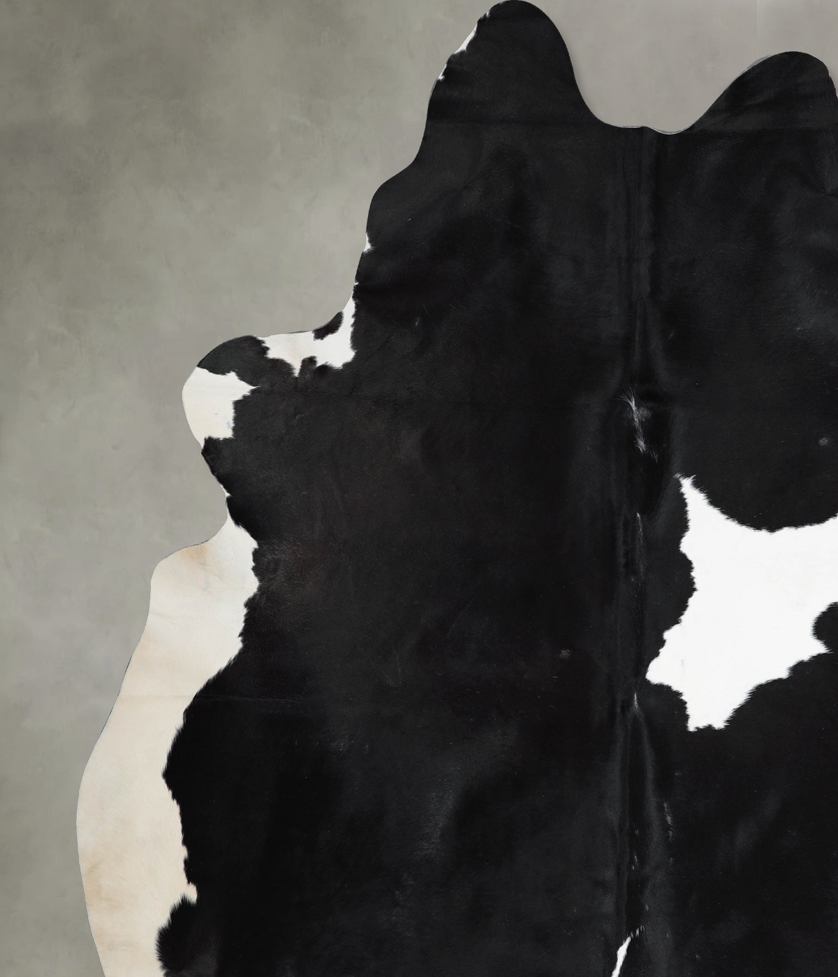 Black and White XX-Large Brazilian Cowhide Rug 8'9"H x 7'7"W #A53671 by Hudson Hides