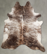 Light Brindle XX-Large Brazilian Cowhide Rug 7'6"H x 6'9"W #A53676 by Hudson Hides