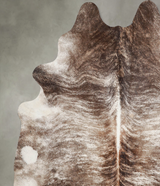 Light Brindle XX-Large Brazilian Cowhide Rug 7'6"H x 6'9"W #A53676 by Hudson Hides
