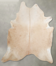 Beige XX-Large Brazilian Cowhide Rug 8'2"H x 7'3"W #A53678 by Hudson Hides