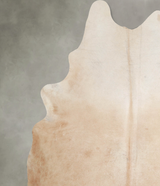 Beige XX-Large Brazilian Cowhide Rug 8'2"H x 7'3"W #A53678 by Hudson Hides