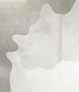 Ivory with Beige XX-Large Brazilian Cowhide Rug 8'2"H x 6'8"W #A53684 by Hudson Hides