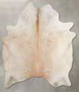 Light Caramel X-Large Brazilian Cowhide Rug 7'1"H x 6'3"W #A53688 by Hudson Hides