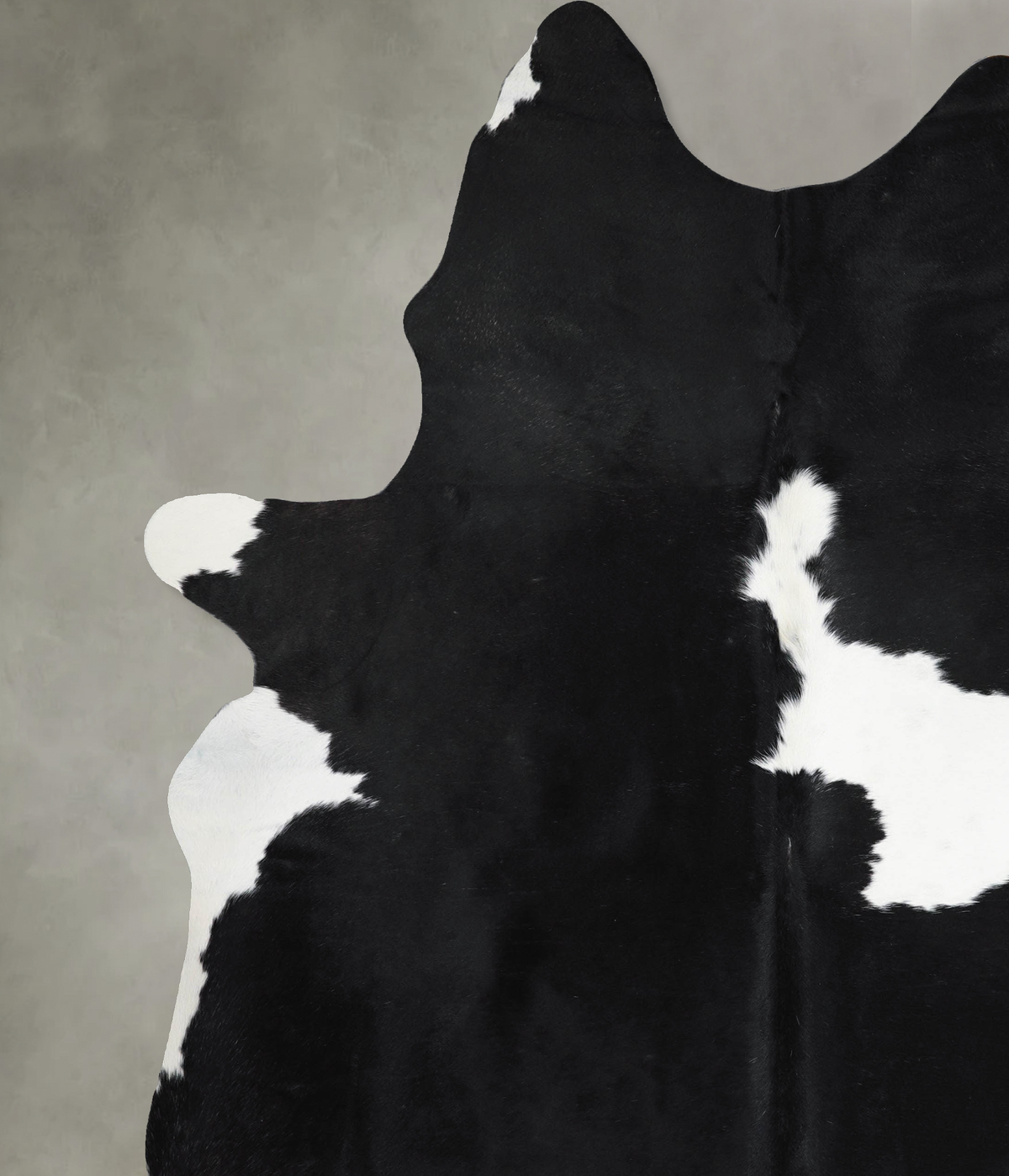 Black and White XX-Large Brazilian Cowhide Rug 8'6"H x 6'9"W #A53689 by Hudson Hides