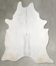 Light Grey XX-Large Brazilian Cowhide Rug 8'9"H x 7'7"W #A53694 by Hudson Hides
