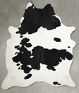 Black and White XX-Large Brazilian Cowhide Rug 8'4"H x 6'6"W #A53702 by Hudson Hides