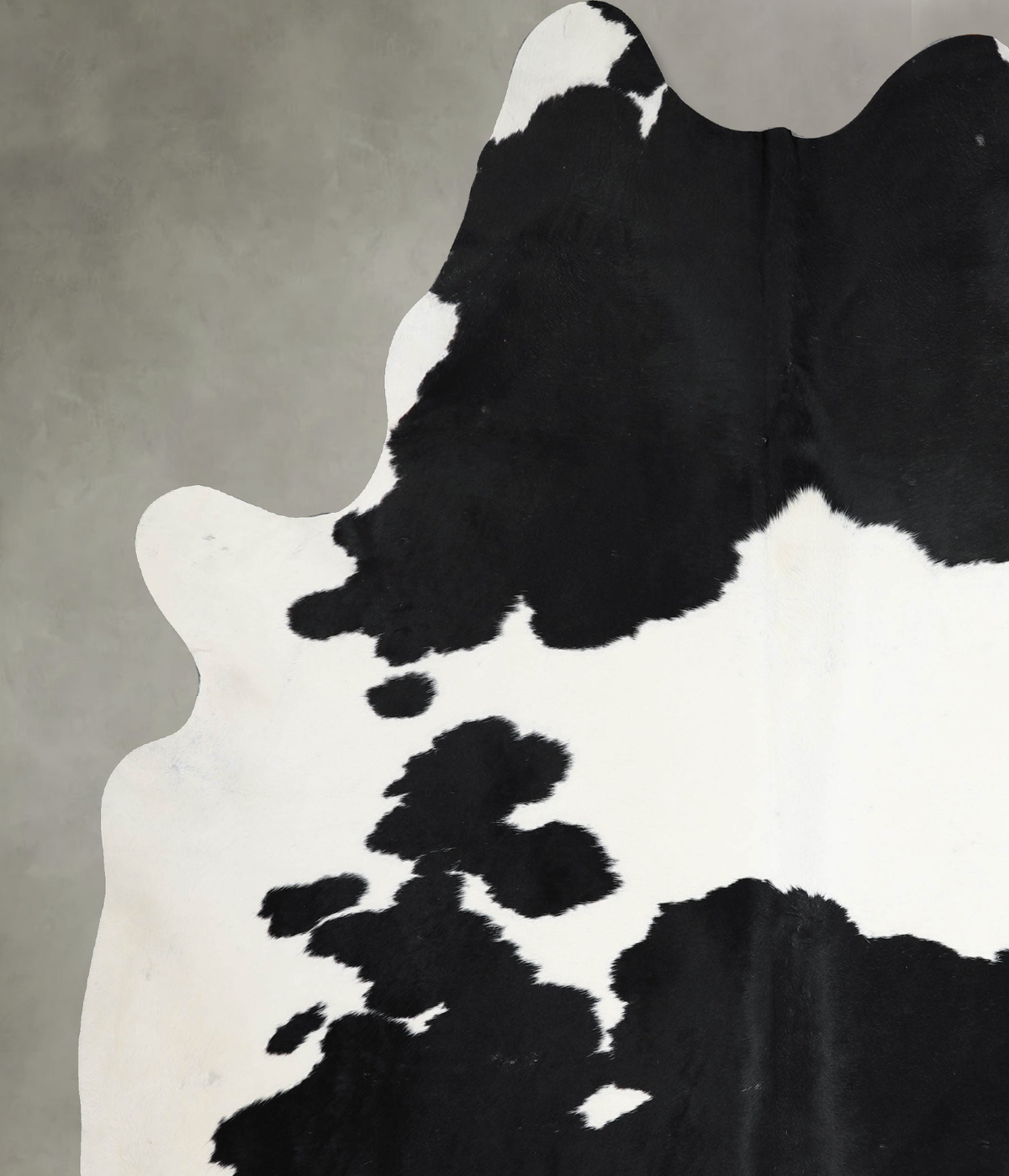 Black and White XX-Large Brazilian Cowhide Rug 8'4"H x 6'6"W #A53702 by Hudson Hides