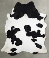 Black and White XX-Large Brazilian Cowhide Rug 8'9"H x 7'0"W #A53704 by Hudson Hides