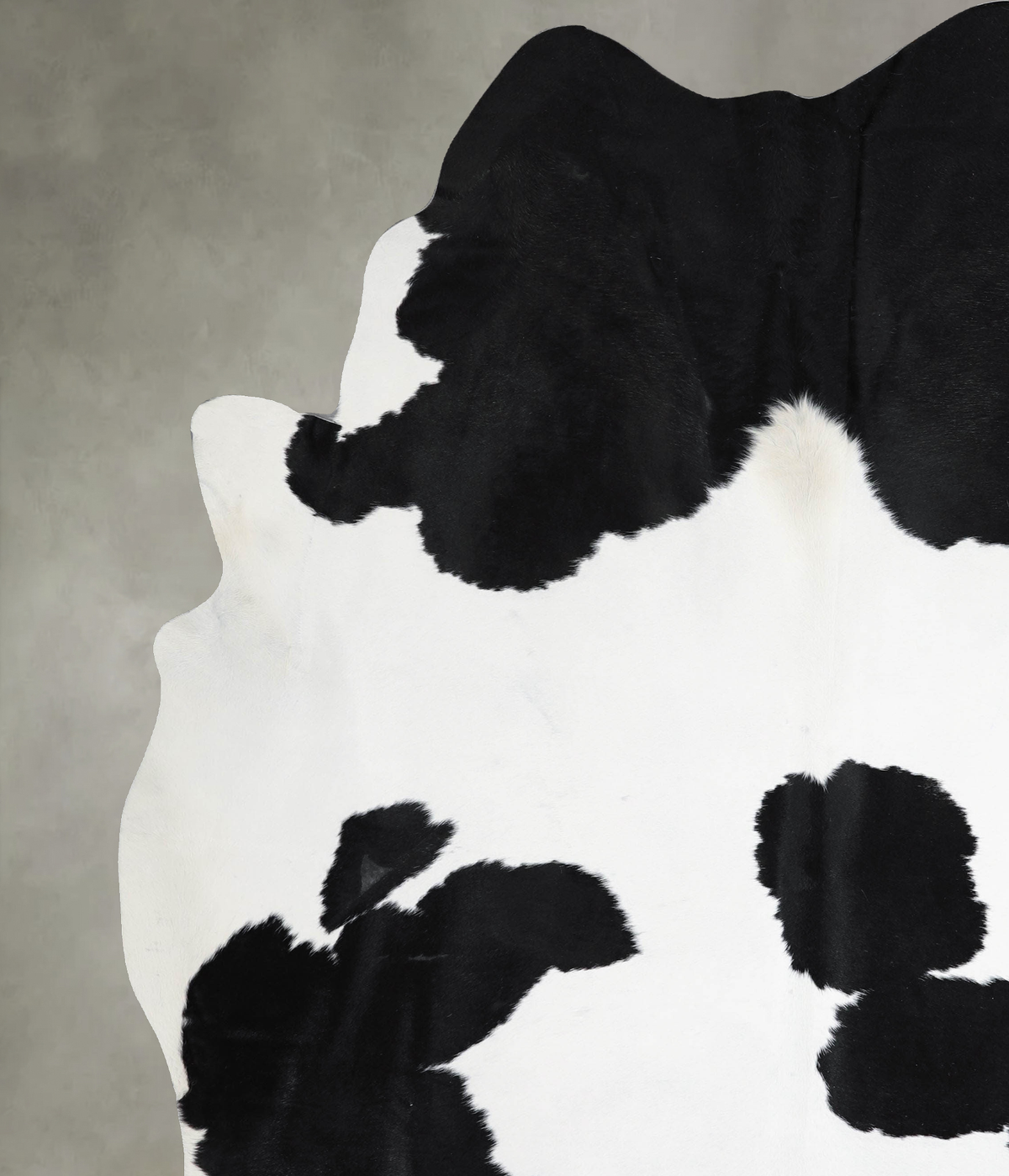 Black and White XX-Large Brazilian Cowhide Rug 8'9"H x 7'0"W #A53704 by Hudson Hides