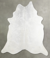 Light Grey X-Large Brazilian Cowhide Rug 7'7"H x 6'4"W #A53707 by Hudson Hides
