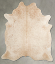 Beige X-Large Brazilian Cowhide Rug 7'6"H x 6'1"W #A53711 by Hudson Hides