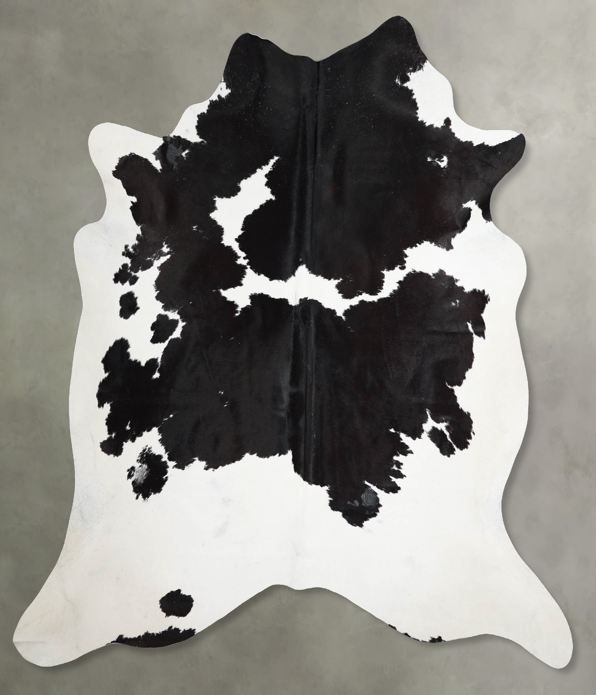 Black and White Cowhide Rug #A53717