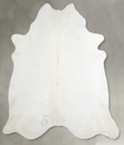 Light Grey XX-Large Brazilian Cowhide Rug 7'9"H x 7'2"W #A53718 by Hudson Hides