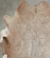 Taupe X-Large Brazilian Cowhide Rug 6'10"H x 6'4"W #A53720 by Hudson Hides