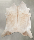 Champagne XX-Large Brazilian Cowhide Rug 7'2"H x 7'0"W #A53723 by Hudson Hides