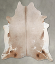 Taupe X-Large Brazilian Cowhide Rug 7'4"H x 6'8"W #A53729 by Hudson Hides