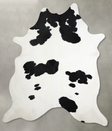 Black and White XX-Large Brazilian Cowhide Rug 8'6"H x 6'11"W #A53732 by Hudson Hides
