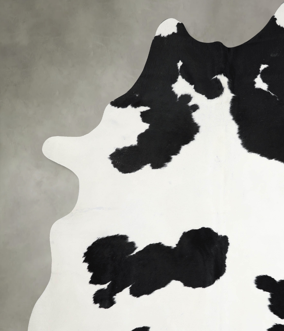 Black and White XX-Large Brazilian Cowhide Rug 8'6"H x 6'11"W #A53732 by Hudson Hides