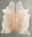 Light Caramel X-Large Brazilian Cowhide Rug 7'4"H x 5'11"W #A53737 by Hudson Hides