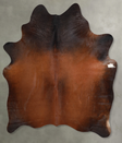 Warm Caramel X-Large Brazilian Cowhide Rug 6'8"H x 6'3"W #A53738 by Hudson Hides