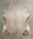 Champagne XX-Large Brazilian Cowhide Rug 8'6"H x 7'6"W #A53770 by Hudson Hides