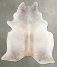 Grey with Beige XX-Large Brazilian Cowhide Rug 8'5"H x 6'10"W #A53775 by Hudson Hides